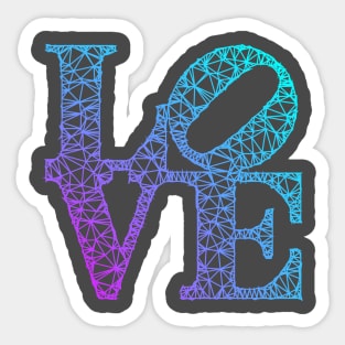 LOVE (Robert Indiana) Sticker